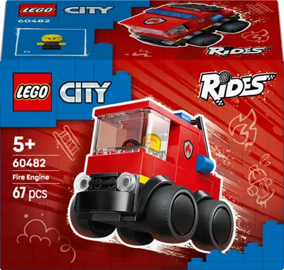 Constructor LEGO City - Vehicule: Autospecială de pompieri (60482)