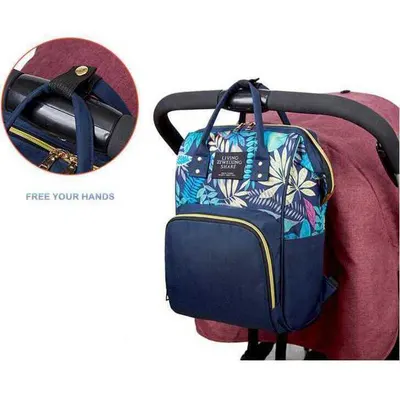 Rucsac multifunctional mamici Leaves Bambinice Mov