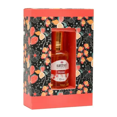 Ulei de parfum Trandafir, 10ml, Sattva Ayurveda