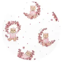 Aparatoare pentru patut MimiNu Tip rulou, cu husa detasabila, lungime 180 cm, din bumbac, Design, Betty