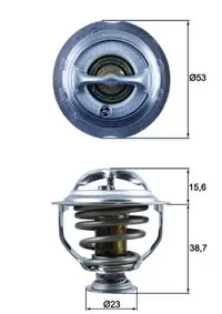 Termostat Lichid Racire (95 C) Potrivit Audi A3, A4 Allroad B8, A4 B8, A5, A6 C7, Q5, Tt; Seat Altea, Altea Xl, Exeo, Exeo St, Leon; Skoda Octavia Ii, Superb Ii, Yeti 1.8-2.0h 09.04-07.19