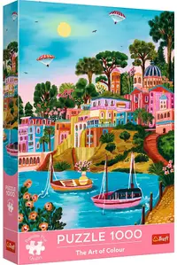 Puzzle Trefl din 1000 piese - Syros, Grecia
