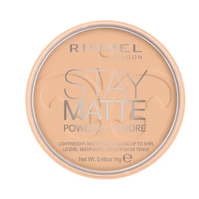 Rimmel London Pudra compacta Stay Matte 06 Champagne