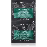 Apivita Express Beauty Eye Mask Gingko Biloba mască pentru zona ochilor impotriva cearcanelor