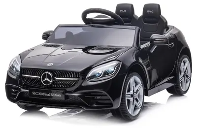 Mașină cu acumulator Chipolino - Mercedes-Benz SLC300 Lux, neagră