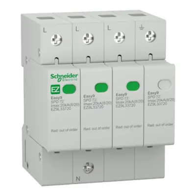 Descarcator Easy9 3P+N 20 kA
