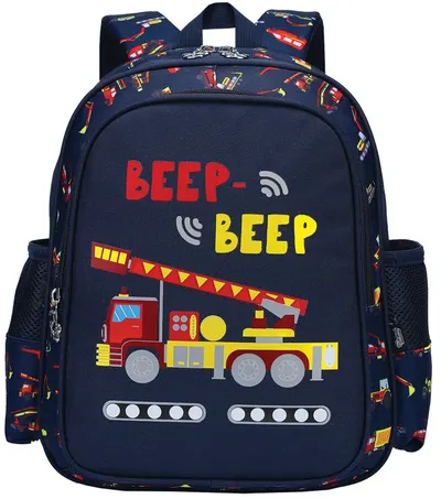 Rucsac pentru copii S. Cool - Beep Beep, cu 1 compartiment