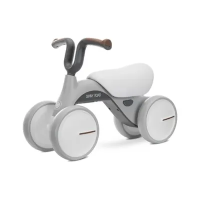 Bicicleta de echilibru, Lorelli Sunny Road, scaun reglabil, lumini si muzica, Grey
