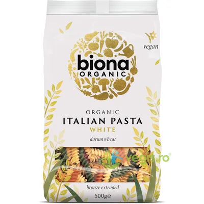 Fusili Tricolori din Grau Dur Ecologici/Bio 500g