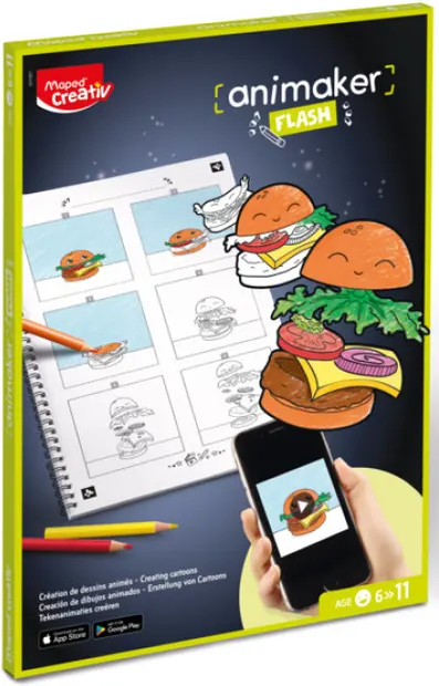 Set de desen Maped Creativ - Animaker flash, Pop, 12+1