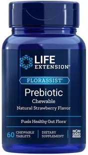 Florassist Prebiotic, 60 comprimate masticabile vege, Life Extension