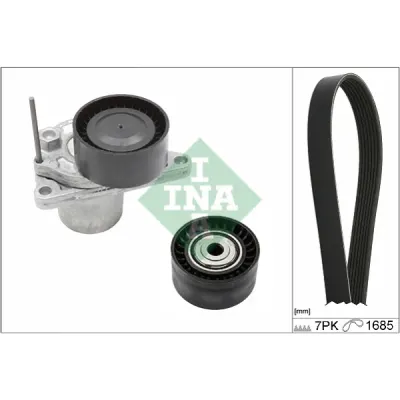 Set curea transmisie cu caneluri INA 529 0246 10