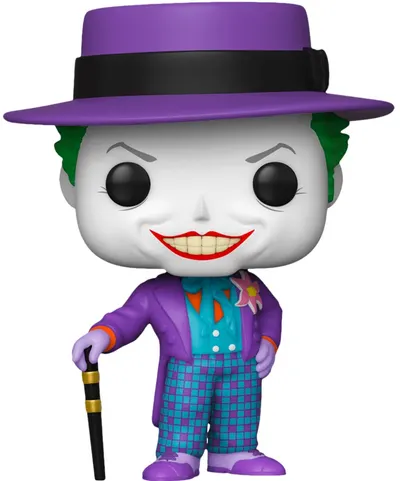 Figurina Funko POP! DC Comics: The Joker - The Joker with Hat (The Batman 1989) #337