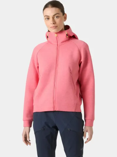 Pulover cu gluga W Hp Ocean Fz Short Jacket femei