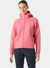Pulover cu gluga W Hp Ocean Fz Short Jacket femei