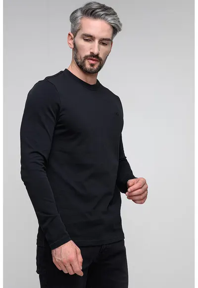 Bluza slim fit Arlington - Negru