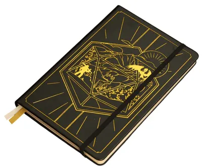 Jurnal GlassStaff - DnD 5e Player Journal, negru