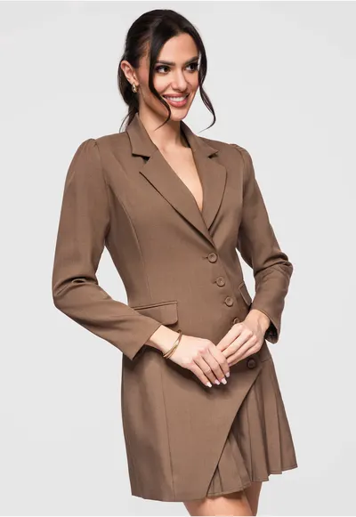 Rochie eleganta mini LA-OM-DLR302 - Maro