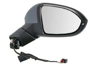 Oglinda laterala dreapta electric, convex, cu incalzire, grund, semnalizator potrivit VW ID.3 11.19