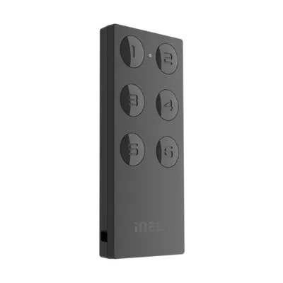 Controler-tip cheie-6 butoane, negru