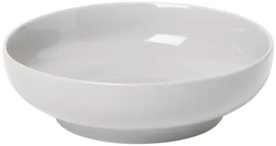 Bol de porțelan Blomus - Ro, 16 cm, 400 ml, gri deschis