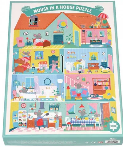 Puzzle Rex London din 300 piese - Casa Șoarecilor