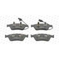 Set placute frana, frana disc JURID 573207JC