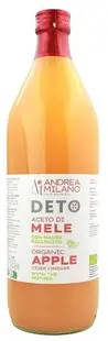 Oțet de mere bio nefiltrat, cu mamă, 1 L, Andrea Milano