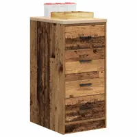 Gossi dulap depozitare garaj lemn vechi 40x51x85 cm lemn masiv de pin