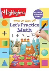 Write-On Wipe-Off Let's Practice Math