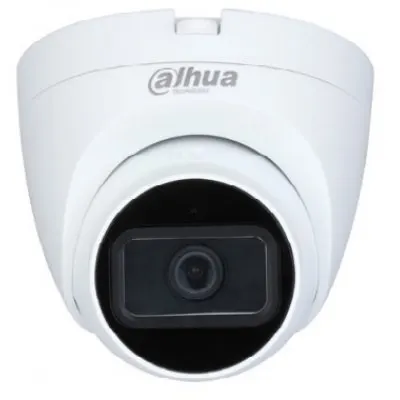 Camera dome HDCVI Dahua HAC-HDW1500TRQ-0280B-S2, 5MP, lentila 2.8mm, Starlight, IR 25m, Quick-to-install, IP50