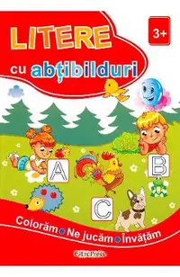 Litere cu abtibilduri +3 ani