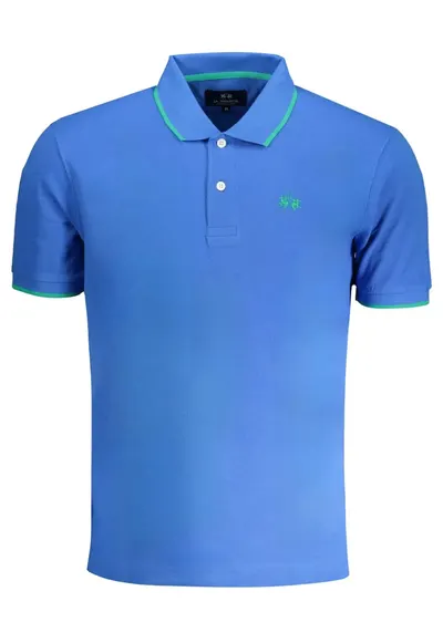 Tricou polo barbati - 100% bumbac - Albastru - BPMP04PK031 - Albastru