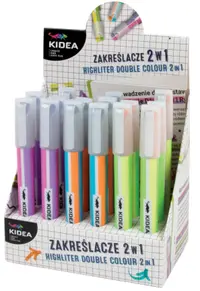 Marker de text Kidea - 2 în 1, sortiment