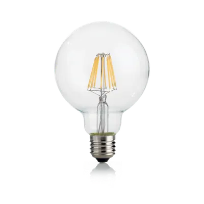 Sursa luminoasa E27 08W GLOBO D095 TRASP 3000K CRI90