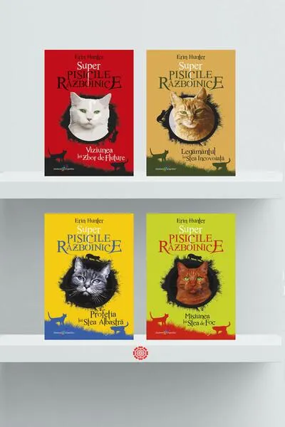 Pachet Seria Super Pisicile războinice - Paperback brosat - Erin Hunter