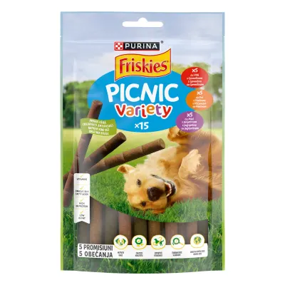 FRISKIES Picnic Variety Cu Vita, Pui, Miel, 126 g