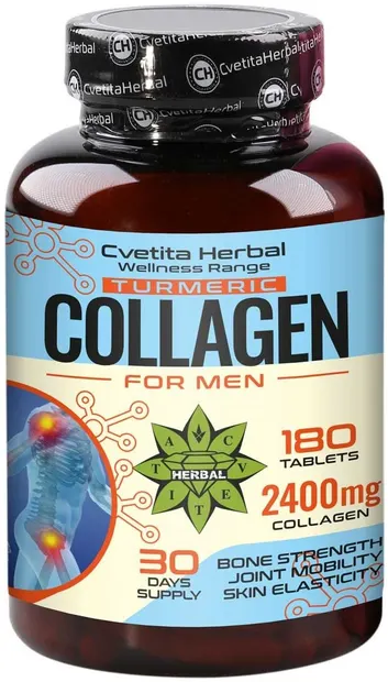 Collagen for men, 180 tablete, Cvetita Herbal