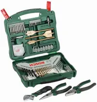Set de burghie și biți Bosch - X-Line, 70 de piese
