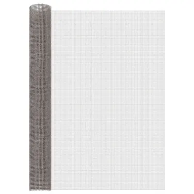 vidaXL Ecran din plasă 100 x 500 cm 3 Mesh Oțel Inoxidabil 201