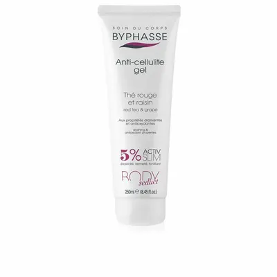 Gel anticelulitic Byphasse, Body Seduct, ceai roșu, 250 ml