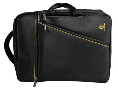 Servieta laptop 49x32x11 cm, Exactive Dual Exacompta 17734E, negru