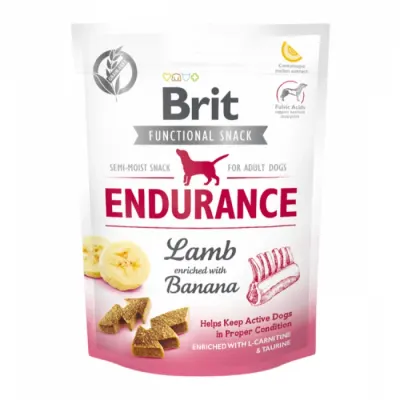 Recompense Brit Care Dog Snack Endurance Lamb&Banana 150 g