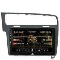 Navigatie Volkswagen Golf 7, Android, A-Octacore 4GB RAM + 64GB ROM, 10.1 Inch - AD-BGA10004+AD-BGRKIT023A