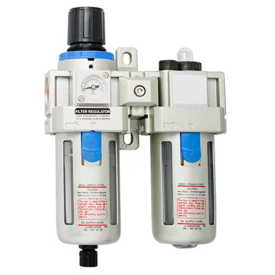 Filtru regulator si ungator pneumatic 1/2 150mm, 220mm, 1265g