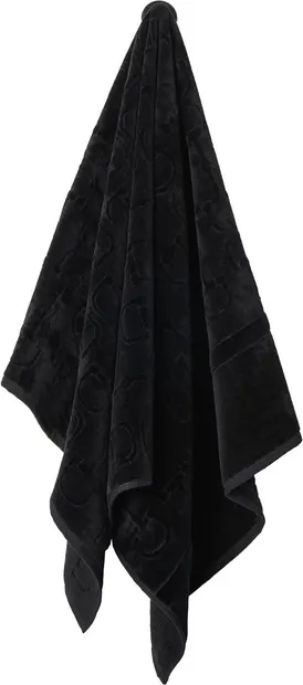 Set de 2 prosoape La Reina - Vera, 60 х 100 cm, negre