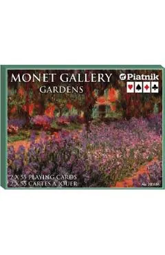 Carti de joc: Monet. Gallery Gardens