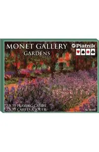 Carti de joc: Monet. Gallery Gardens