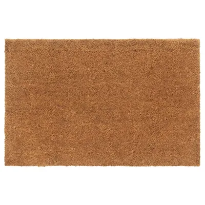 vidaXL Covoraș de ușă natural, 65x100 cm, fibre de cocos