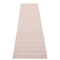 Covor tip traversă pentru interior și exterior roz deschis 70x270 cm Carl Pale Rose – Pappelina